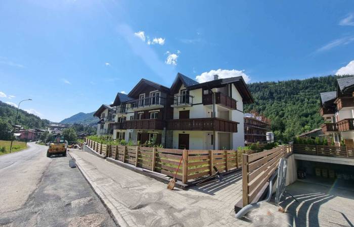 Chalet Borgo Alpino HABITAT - Nuovo appartamento in affitto con giardino