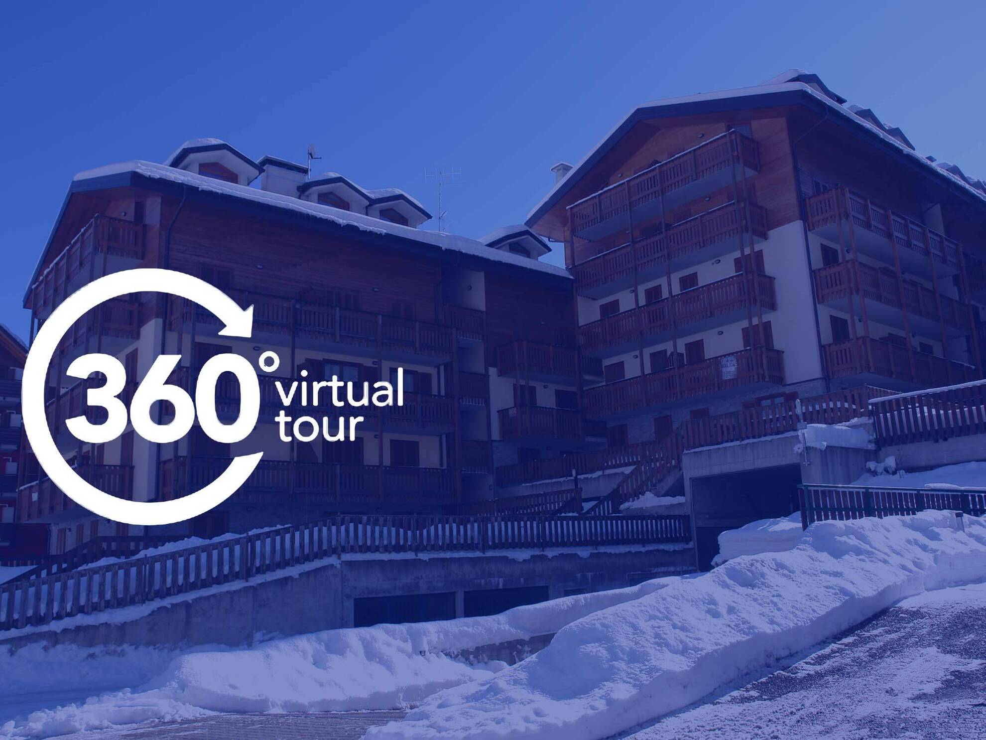 Tour 360 - Centralissimo trilocale panoramico