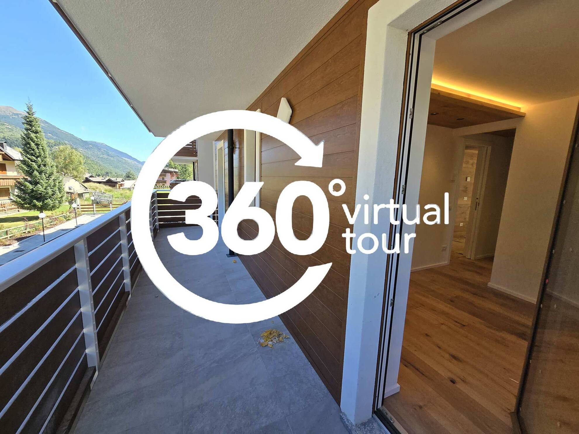 Tour 360 - Ski Village -Nuovo in Affitto - N.1 Giardino Angolo SUD/EST/NORD